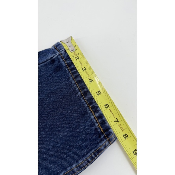 Levi's 505 Regular Jeans Mens 33x32 Blue Denim Straight Leg Medium Wash - Picture 8 of 13